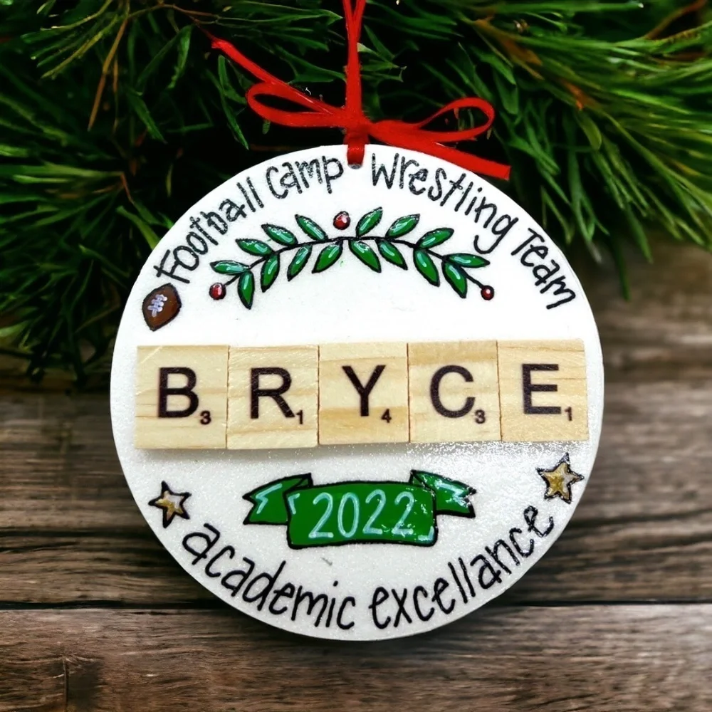 Custom Handmade Christmas Ornament: Yearly Highlights & Personalization Your Way